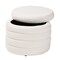Baxton Studio Tabitha Modern and Contemporary Ivory Boucle Upholstered Storage Ottoman 220-12865-ZORO - alternate 4